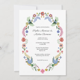 Invitation Mariage floral Cottagecore
