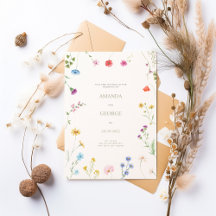 Mariage floral délicieux