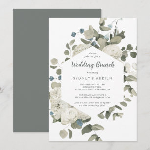 Invitation Mariage Floral d'hiver