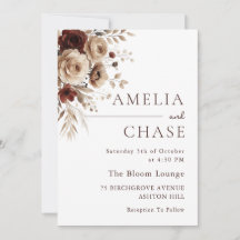 Mariage floral en terre cuite de Bohême