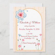 Mariage floral rustique