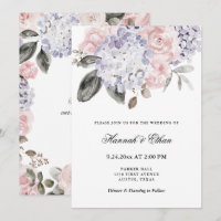 Mariage floral vintage des hortensias |
