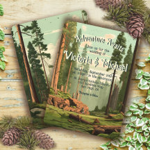 Mariage forestier Adventure Woodland