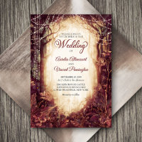 Mariage forestier enchanté