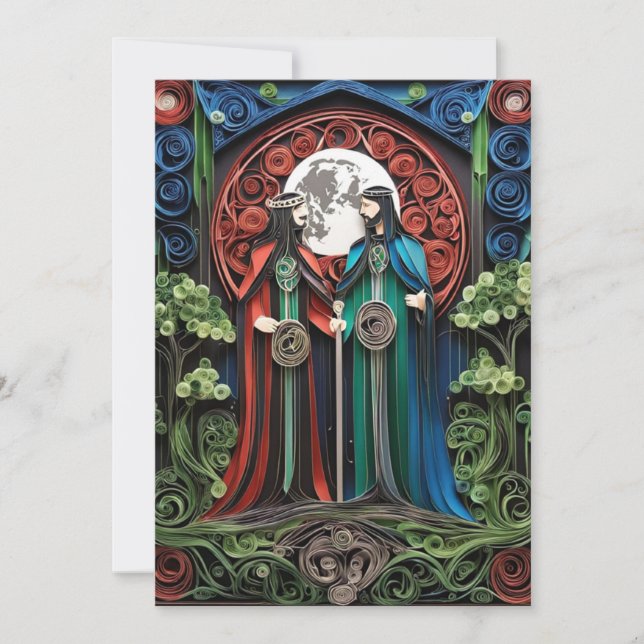 Invitation Mariage gay RSVP (Devant)