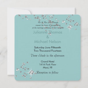 Invitation Mariage glamour