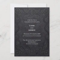 Mariage gothique steampunk au charbon de bois