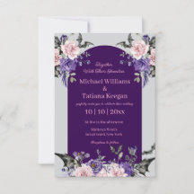 Mariage Halloween Arch Gothique Rose Violet Et Ros