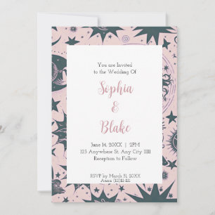 Invitation Mariage Harmonie Céleste