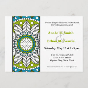 Invitation Mariage Henna Mehndi
