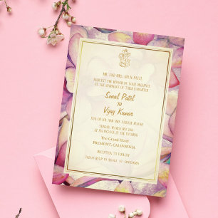Invitation Mariage indien hindou Ganesha