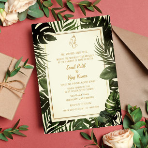 Invitation Mariage indien hindou Ganesha