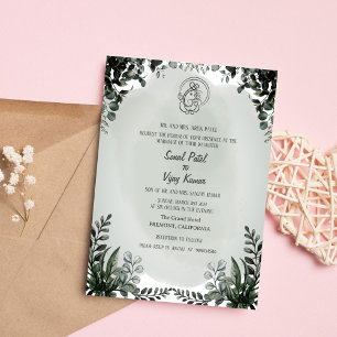 Invitation Mariage indien hindou Ganesha