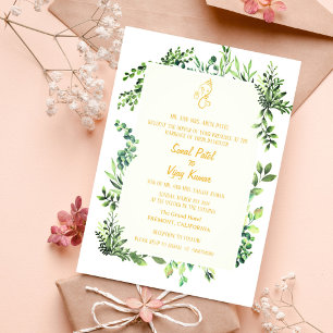 Invitation Mariage indien hindou Ganesha
