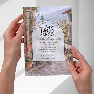 Invitation Mariage Italien Bellagio C'est l'Amour Enterrement