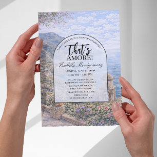 Invitation Mariage Italien Ravello C'est l'Amour Enterrement 