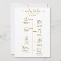 Mariage Itinéraire Icon Chic Script Mariage Bienve