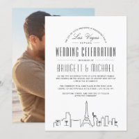 Mariage Las Vegas | Ligne Skyline Déco Moderne