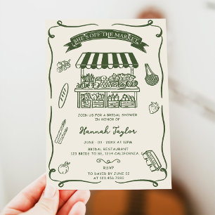 Invitation Mariage Lavis Fraîchement Retiré du Marché