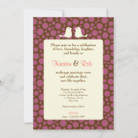 Mariage Lovebirds (Polka Dot)