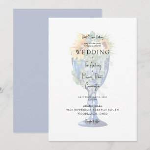 Invitation Mariage Méditerranéen Toscan Époustouflant II