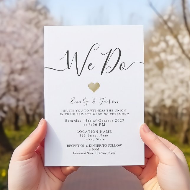 Invitation Mariage Micro Moderne (Créateur téléchargé)