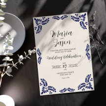 Mariage minimaliste à fleurs noires de Talavera me
