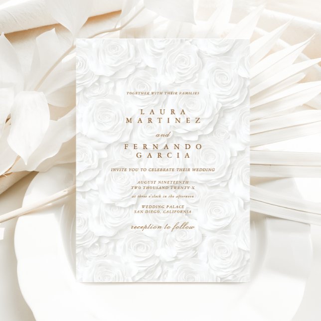 Invitation Mariage minimaliste élégant (Créateur téléchargé)
