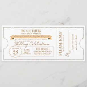 invitation mariage moderne