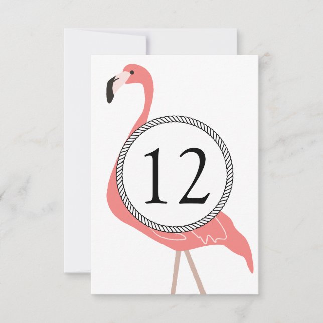Invitation Mariage moderne et fantaisiste à Key West (Devant)