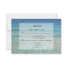 Mariage Moderne Fondu Tropical Plage Mer RSVP