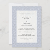 Mariage Motif minimaliste japonais Seigaiha Waves