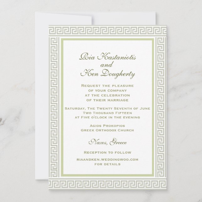 Invitation mariage naxos (Devant)