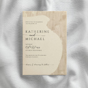 Invitation Mariage neutre