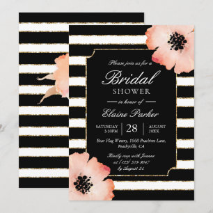 Invitation Mariage noir blanc noir noir blanc de marmite