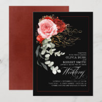 Mariage noir Eucalyptus rouge Bourgogne