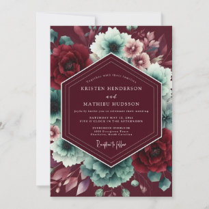 Invitation Mariage Nuit de Velours Bourgogne
