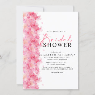 Invitation Mariage nuptial moderne et élégant en fleurs flora