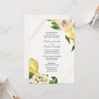 Mariage Parents Crème Citrons & Pivoines Formel