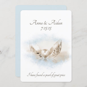 Invitation Mariage Pearl In Seashell