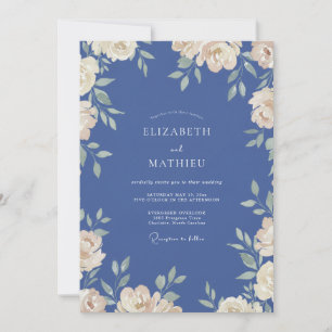 Invitation Mariage Peint en Acier