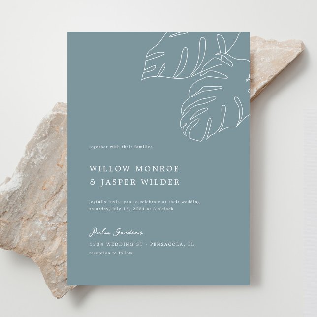 Invitation Mariage Pensacola (Créateur téléchargé)