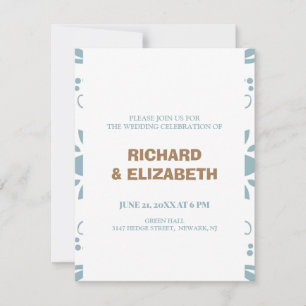 Invitation Mariage personnalisé