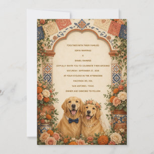 Invitation Mariage Personnalisé de l'Art Populaire Mexicain R