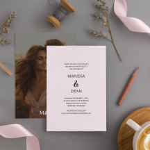 Mariage photo blanc minimaliste