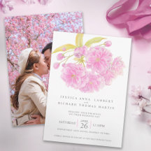 Mariage photo couleur couleur rose cerisier