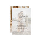 Mariage photo simple en noir et blanc