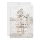 Mariage photo simple en noir et blanc