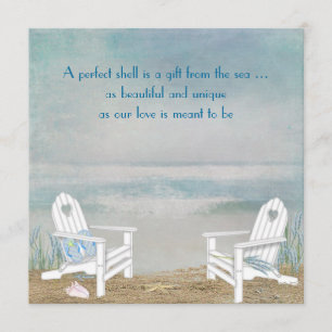 Invitation Mariage plage