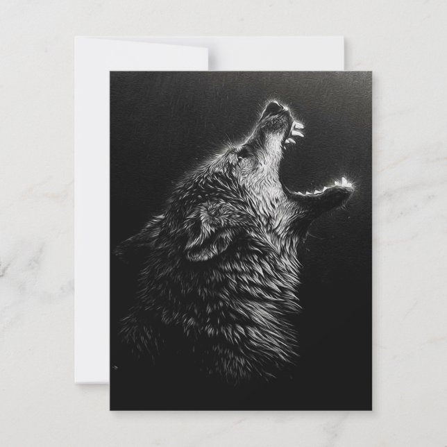 Invitation Mariage pompier | Wolfs love maman (Devant)